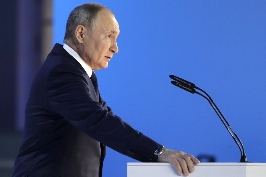 Послание президента Путина Федеральному собранию, 21.04.21