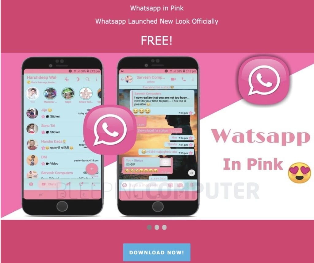 Вредоносное ПО WhatsApp Pink автоматически отвечает на сообщения в Signal,  Skype, Telegram, Viber | CISOCLUB - информационная безопасность | Дзен