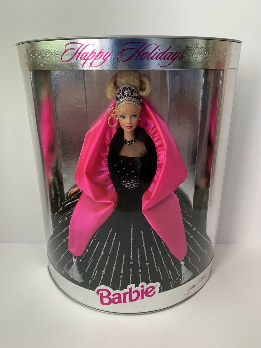 Holiday barbie sales 1998