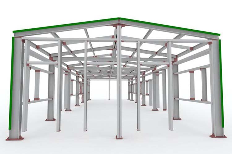 Каркас рамного типа. Фото из открытых источников