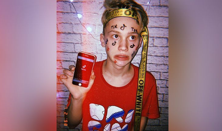 Даня Милохин в детстве.