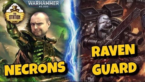 RavenGuard VS Necrons | Играем 1500pts | Warhammer 40k