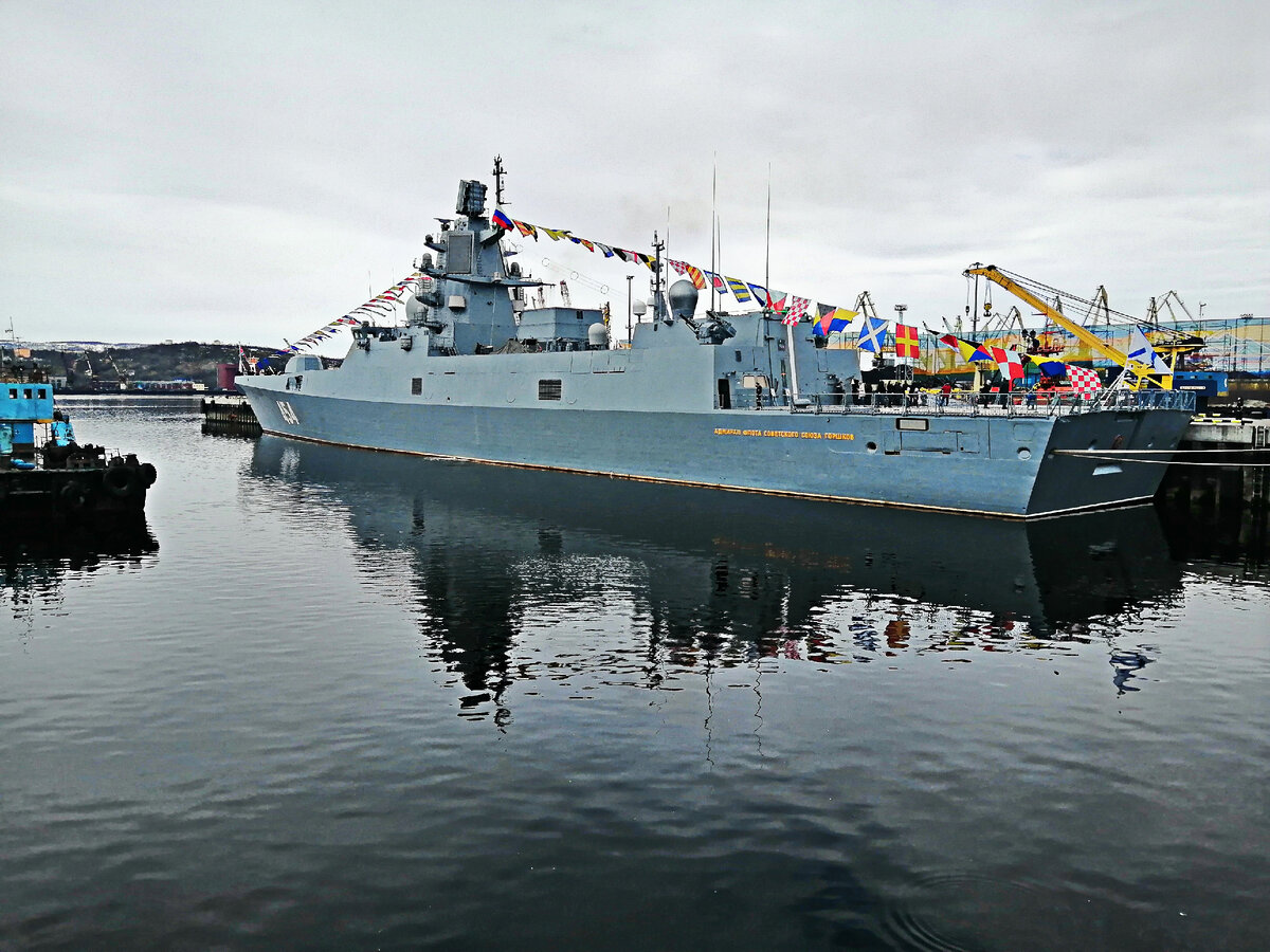 Фрегат "Адмирал Советского союза Горшков. Не путайте с авианосцем!