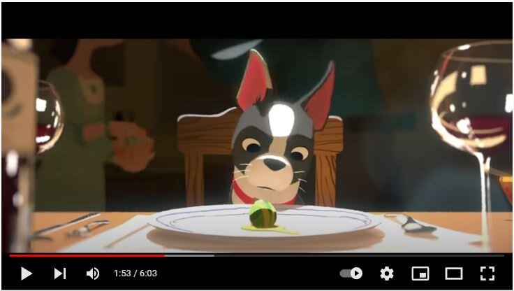 Длительность 6 минут. Мультфильм можно найти в Ютубе.