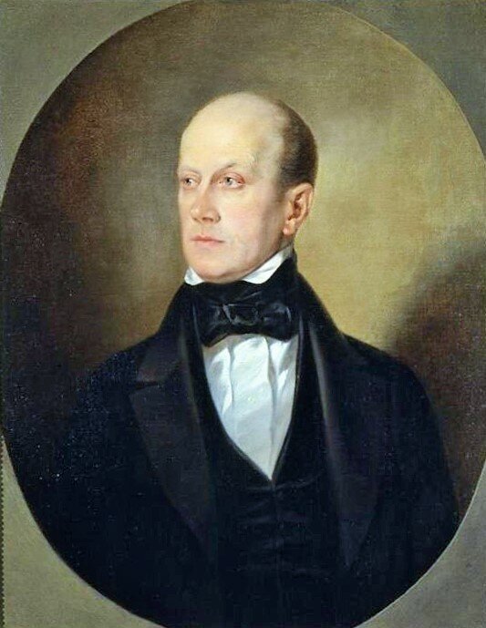 Шандор Козина. Портрет П. Я. Чаадаева. 1848 г. 