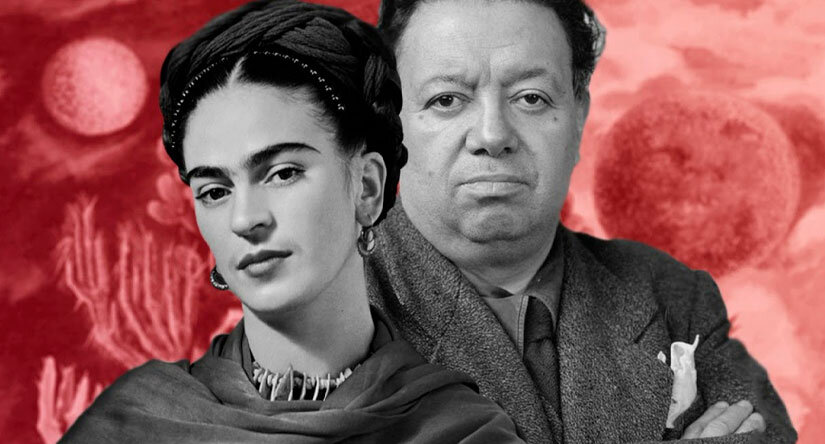 Фрида Кало и Диего Ривера 