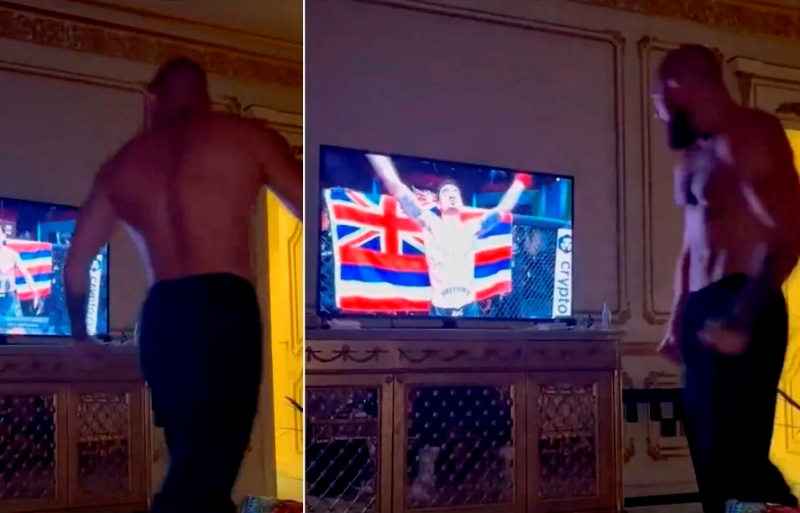 Новости ММА: Конор Макгрегор поделился странными кадрами, на которых он “преследует” Макса Холлоуэя во время UFC в Вегасе 