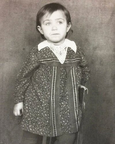 Алиса Леонидовна Мейсснер в детстве