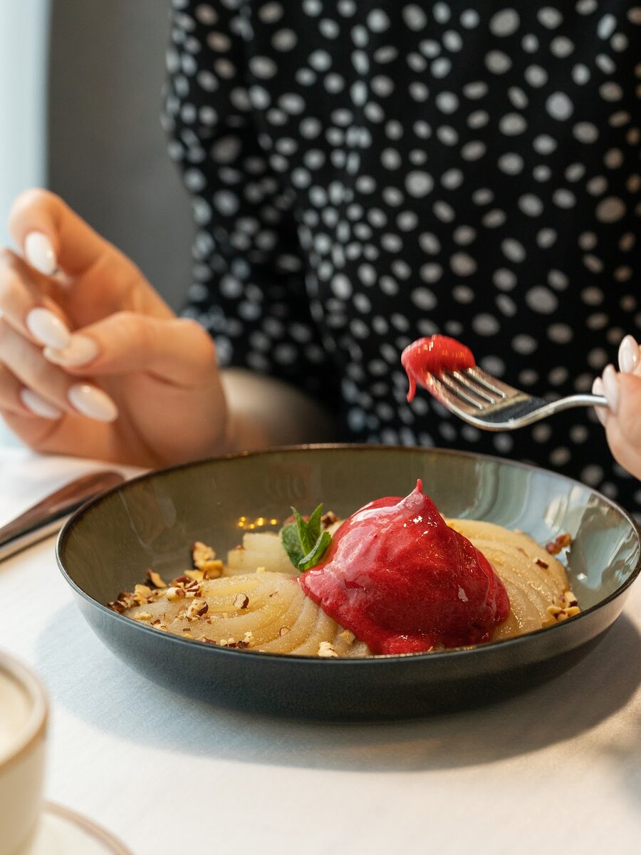 Груша томлёная в меду