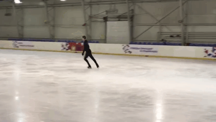 4Lz с великолепным докрутом на ход назад !!!