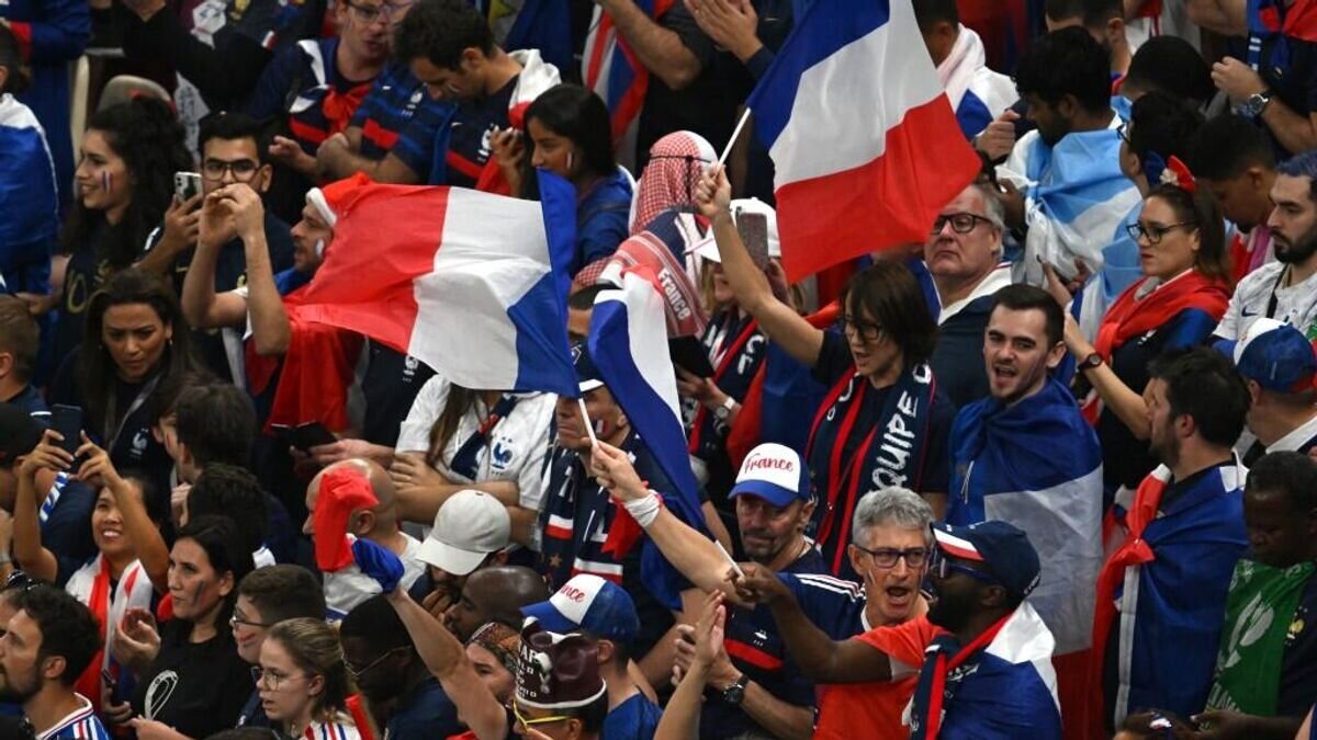    Болельщики сборной Франции © РИА Новости / Григорий Сысоев