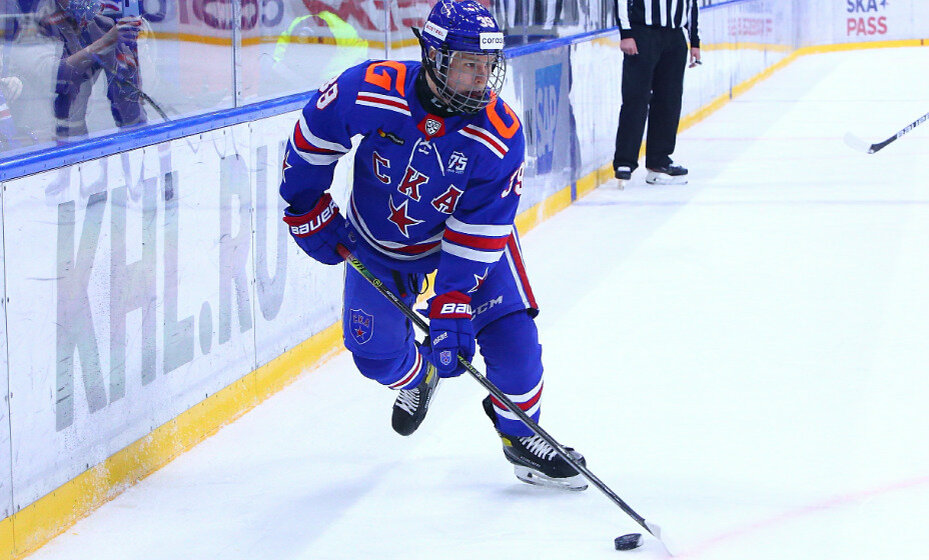    Матвей Мичков стал героем сборной России в матче против Швеции на Кубке Карьяла. Фото: Global Look Press