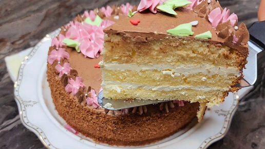 Пышный и простой бисквит для торта: рецепт от Шефмаркет!
