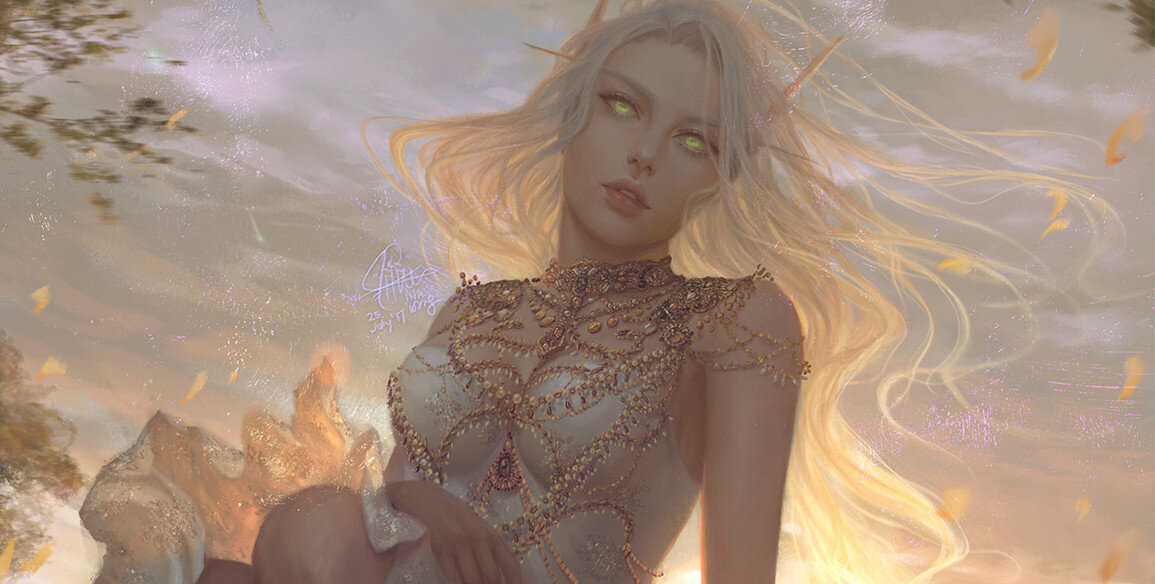 Арт с inawong.artstation.com