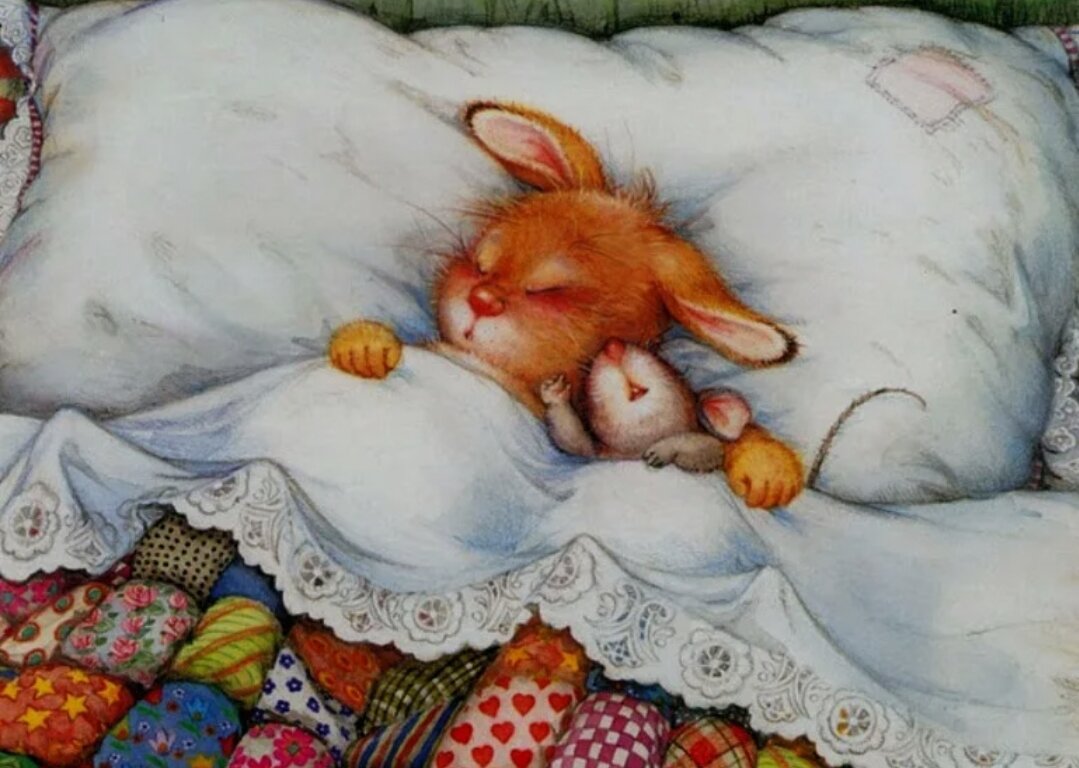 Иллюстрации Лизи Мартин кролик