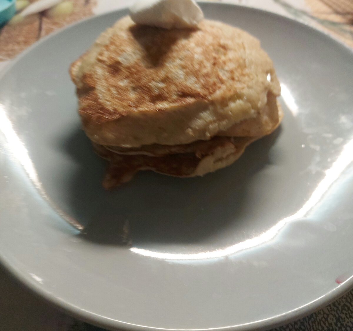 Банановые панкейки, вкусные!!!! Завтрак.
