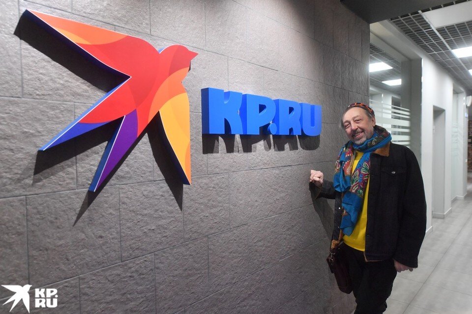     Николай Коляда в редакции "Комсомольской правды" Иван МАКЕЕВ