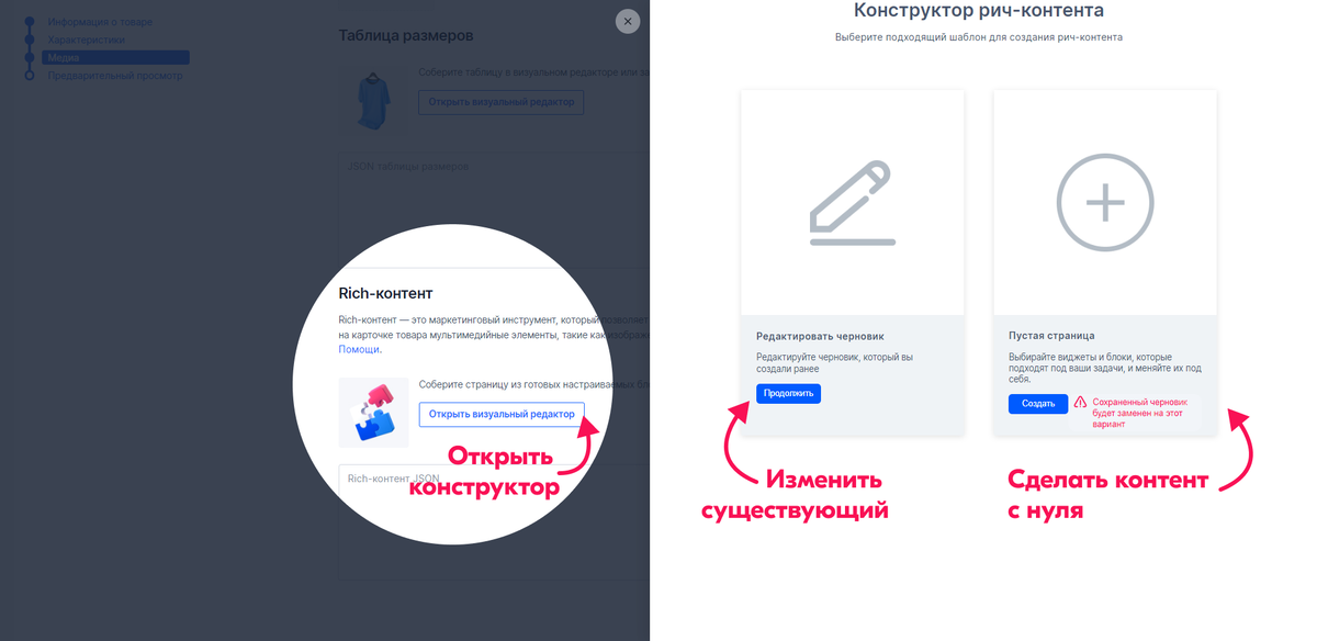 Рич контент что это. Рич контент. Рич контент примеры. Rich-контент json. Пример Rich контента на OZON.