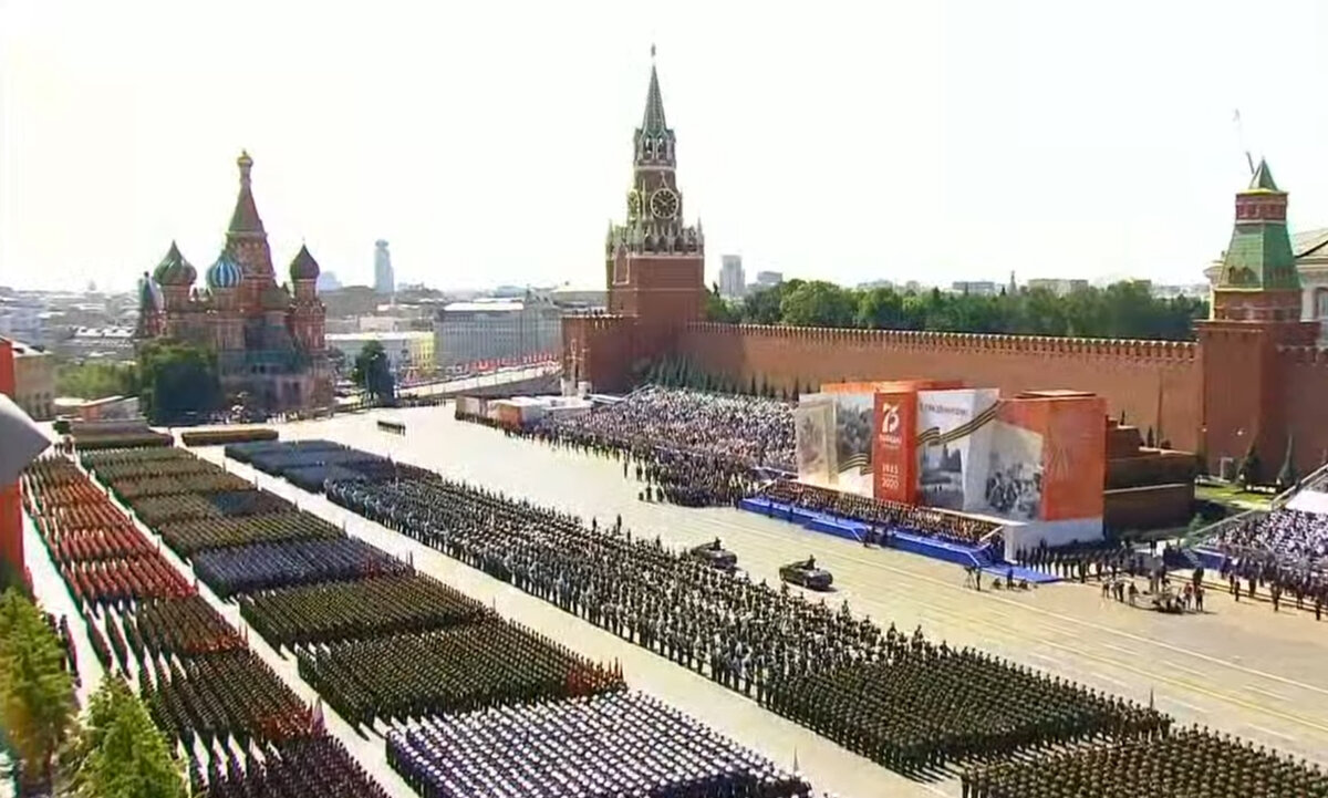 невиданный ранее парад по количеству стран-участников. 