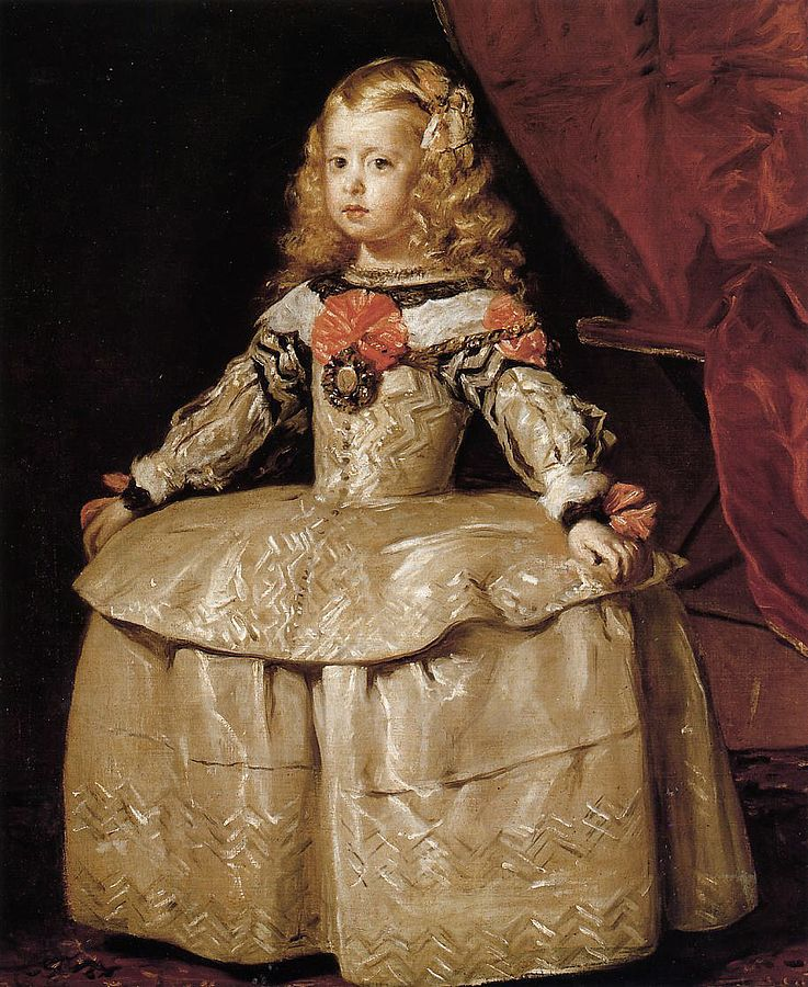 Инфанта Маргарита Терезия, Диего Веласкес, 1656. (сс) Wikimedia Commons