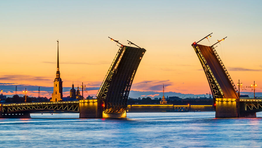 Разводные мосты.Санкт-Петербург 