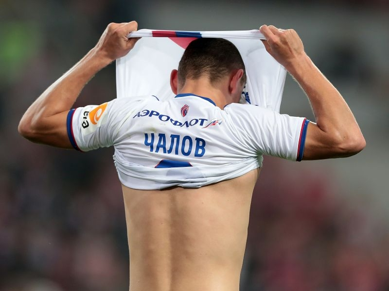Нападающий ЦСКА и сборной России Фёдор Чалов