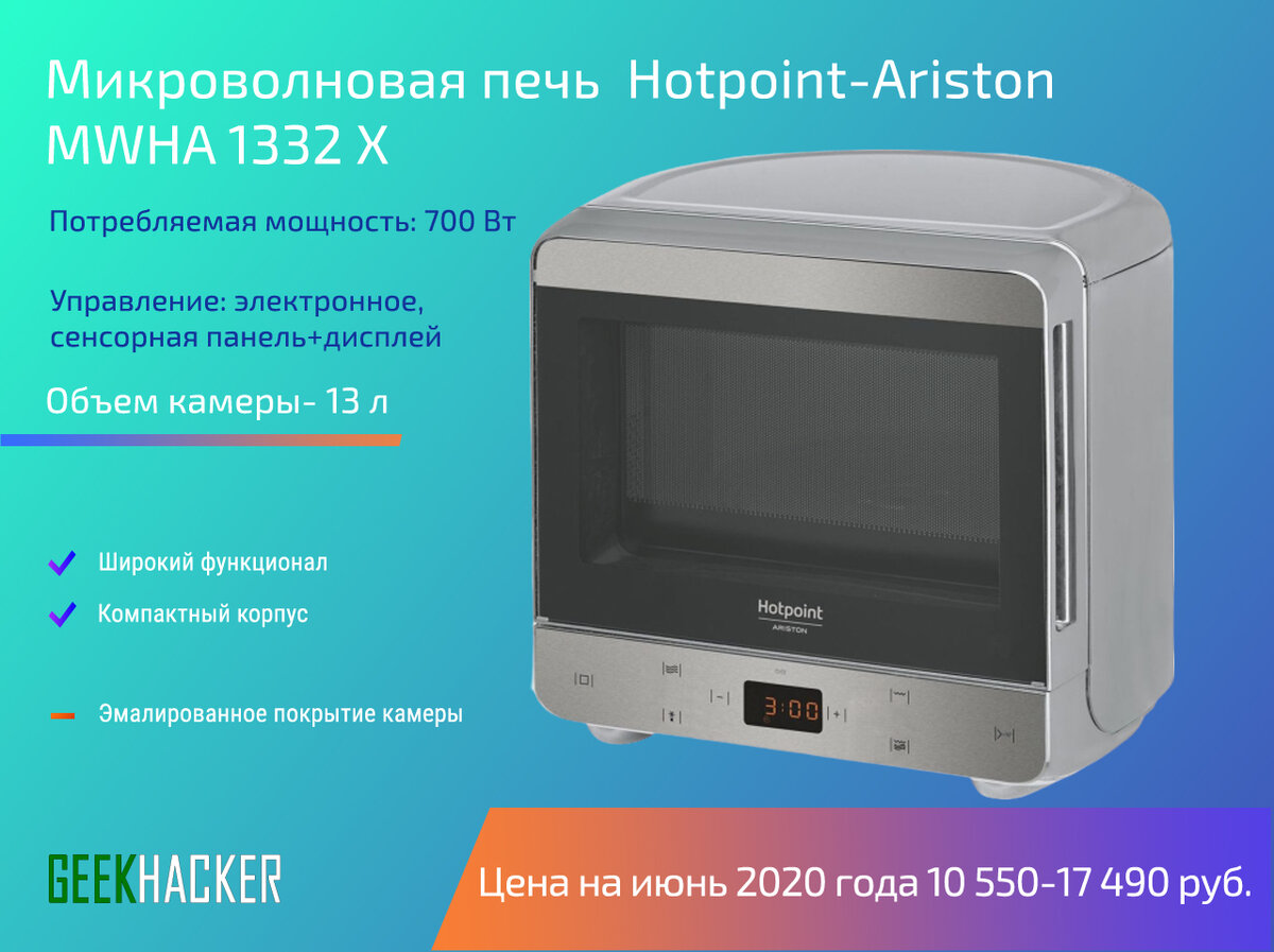 Микроволновая печь ariston mwha