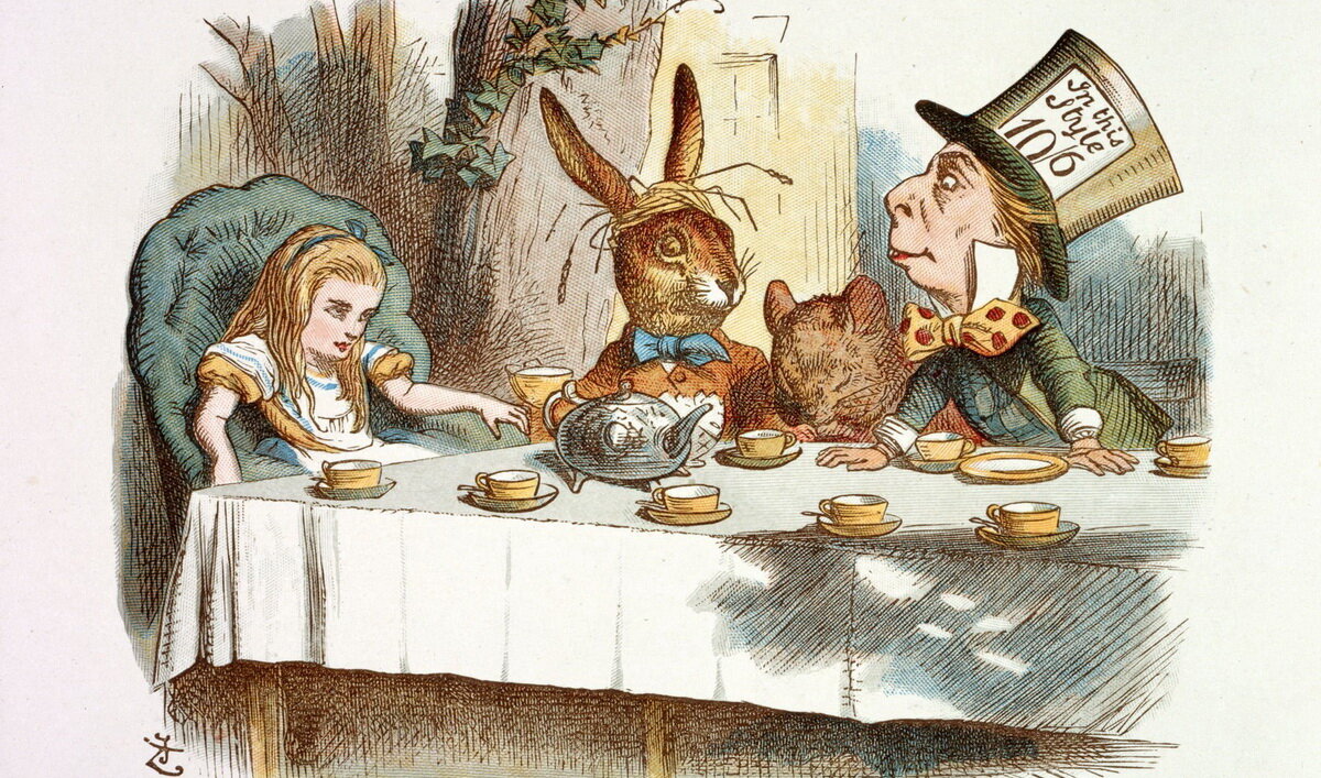 Иллюстрация Джона Тенниела, английского художника и карикатуриста