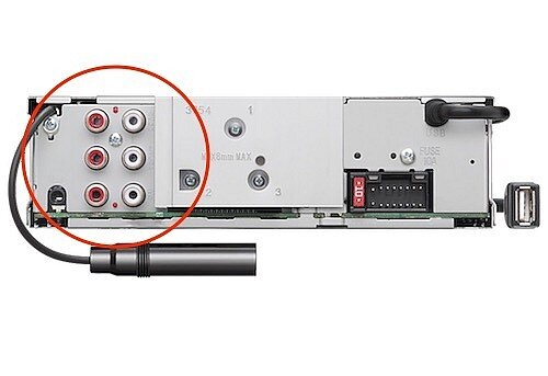 (RCA выходы, 3 пары)