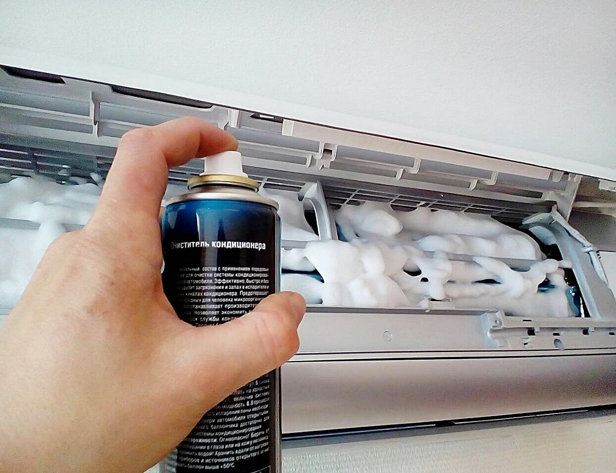 Очистка кондиционера