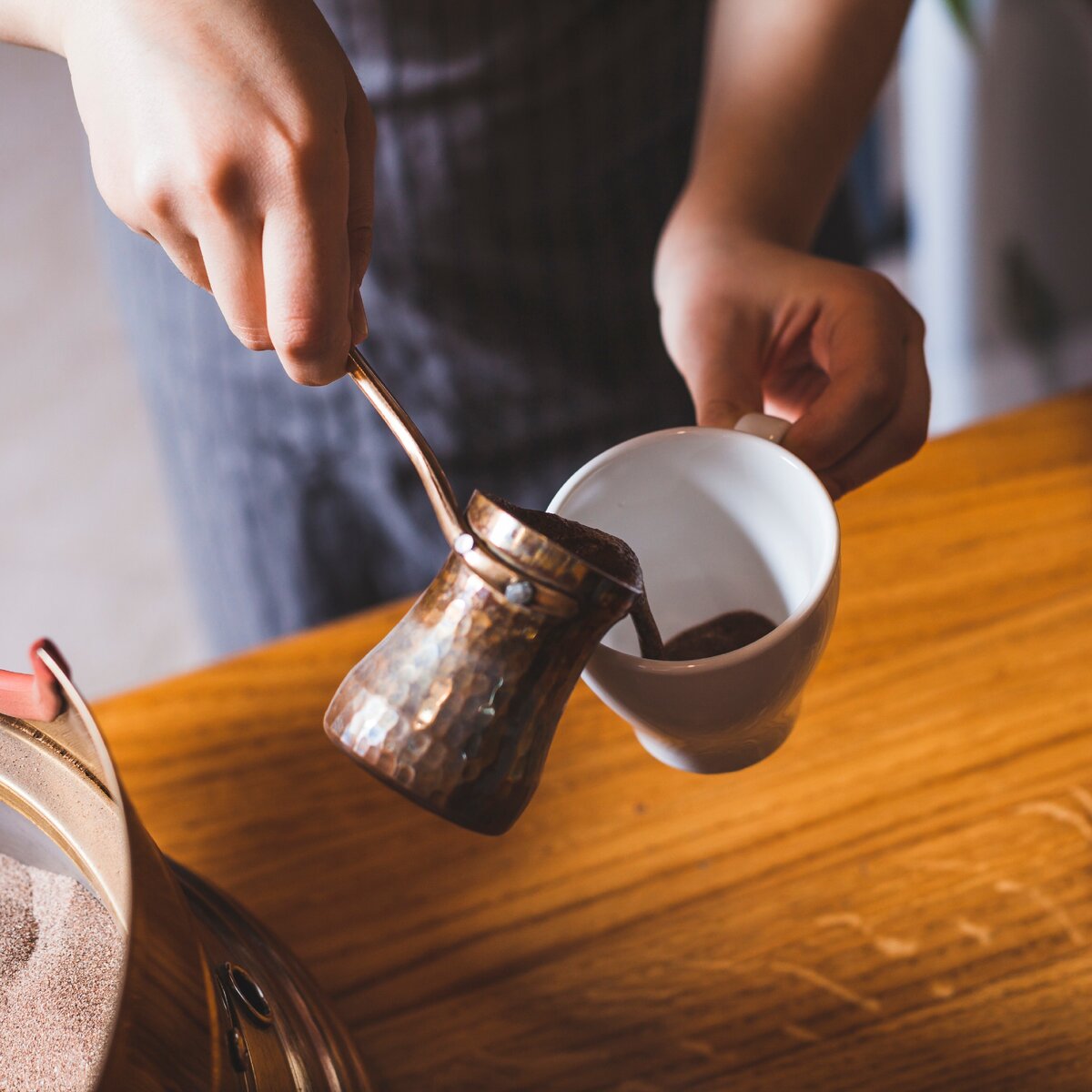 Пример турки с небольшим сужением