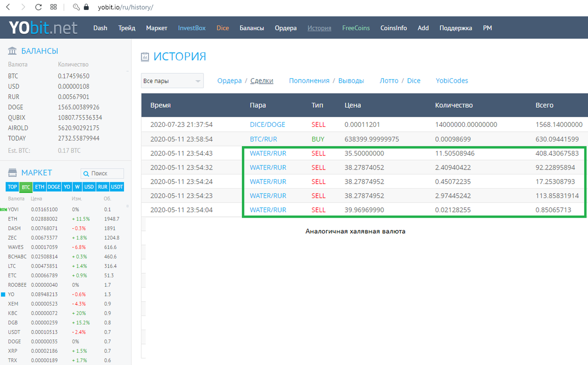 Подарки от Йобит.