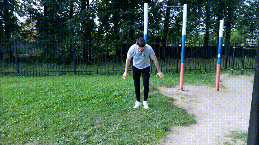 Берпи с отжиманиями