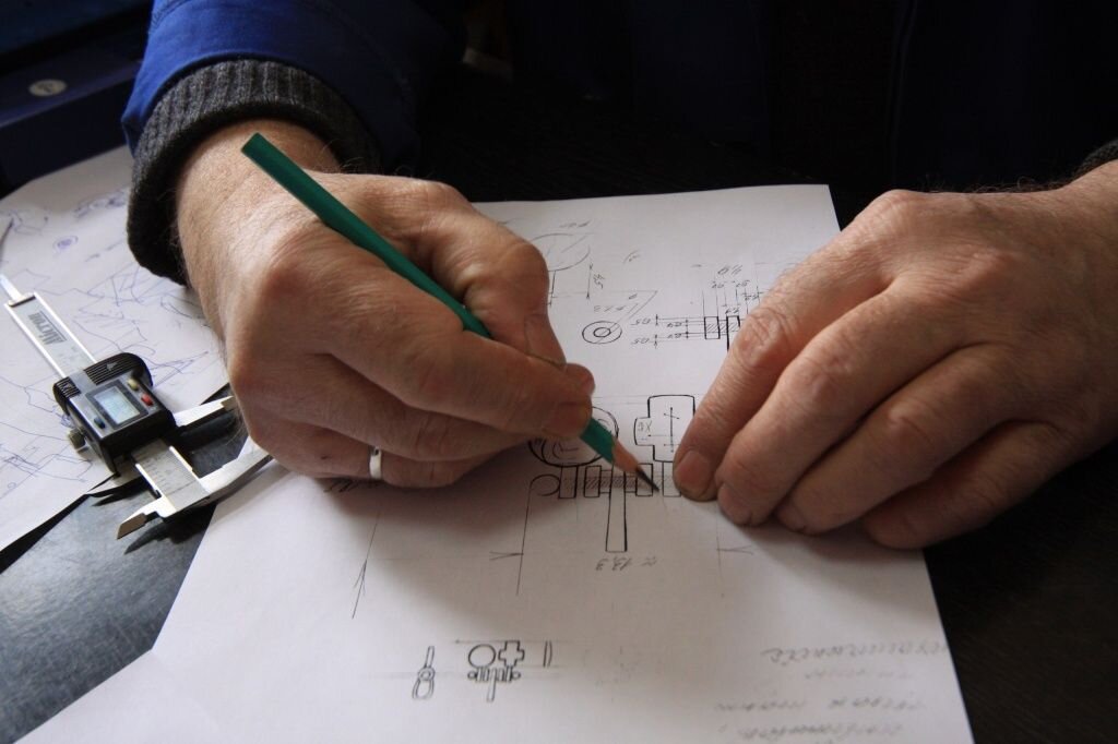 В мастерской Софии
