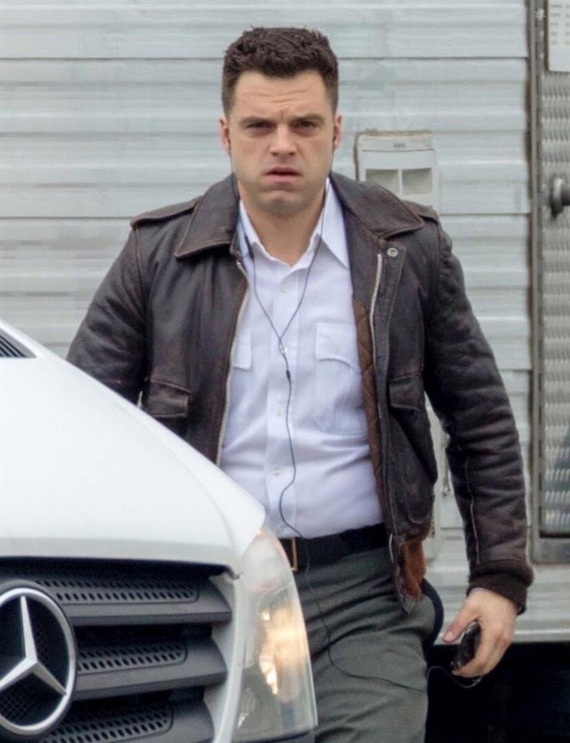 Кадры со съёмок: Себастиан Стэн, и почему-то - толстый