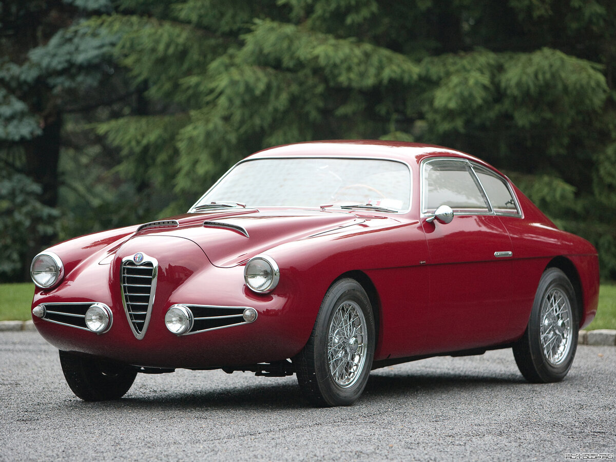 Alfa Romeo 1900 SSZ '1954–58 дизайн Zagato