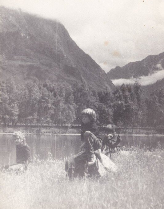 В долине Чулышмана. Я и братья.