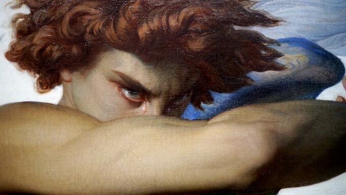  Alexandre Cabanel - Fallen Angel (detail)