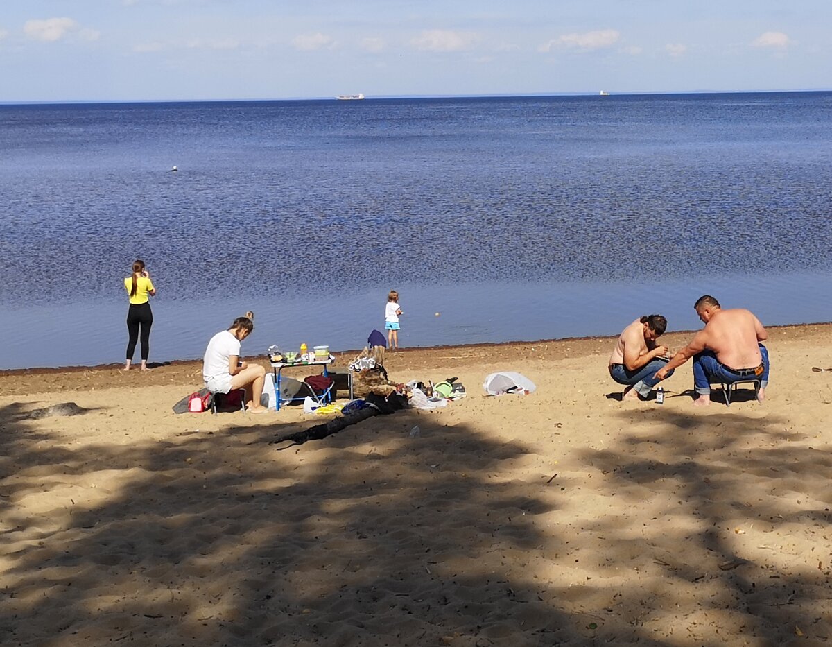 Пляжи Санкт-Петербурга