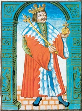 Король Чехии Иржи из Подебрад (1420-1471), открывший Владиславу II дорогу к чешскому и венгерскому престолу. 