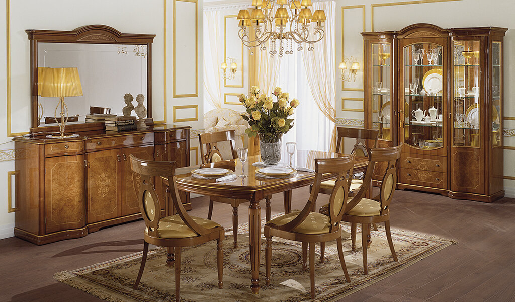 Мебель для гостиной "Флориана" интарсия