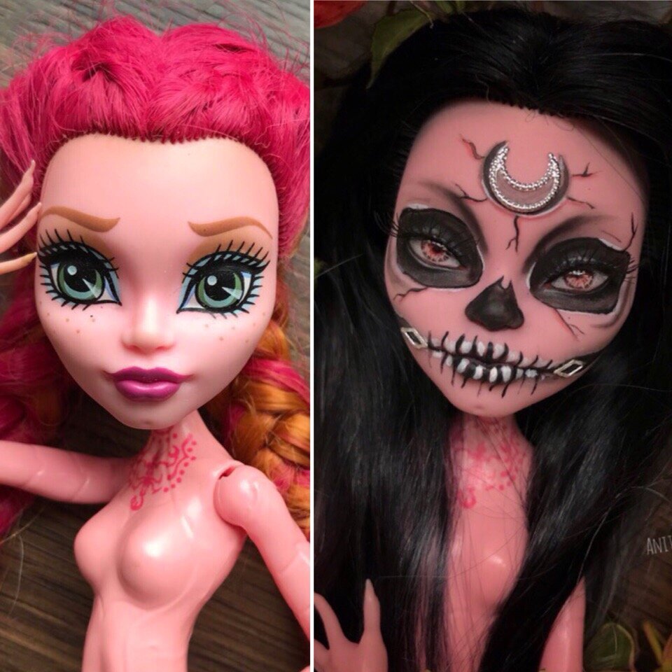 До и После перепрошивки и перерисовки