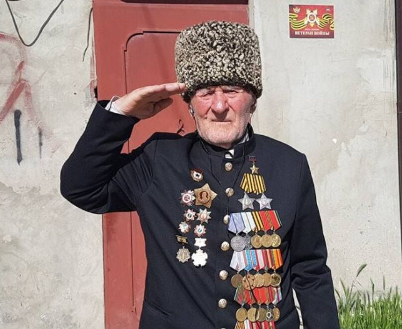 На фото: Ибрагим-Паша Султанович Садыков. 