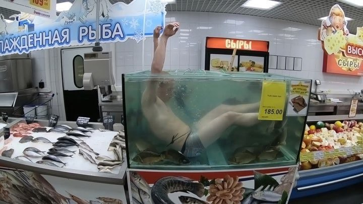 «Свежая» рыба. Что на самом деле происходит в аквариумах супермаркетов?1