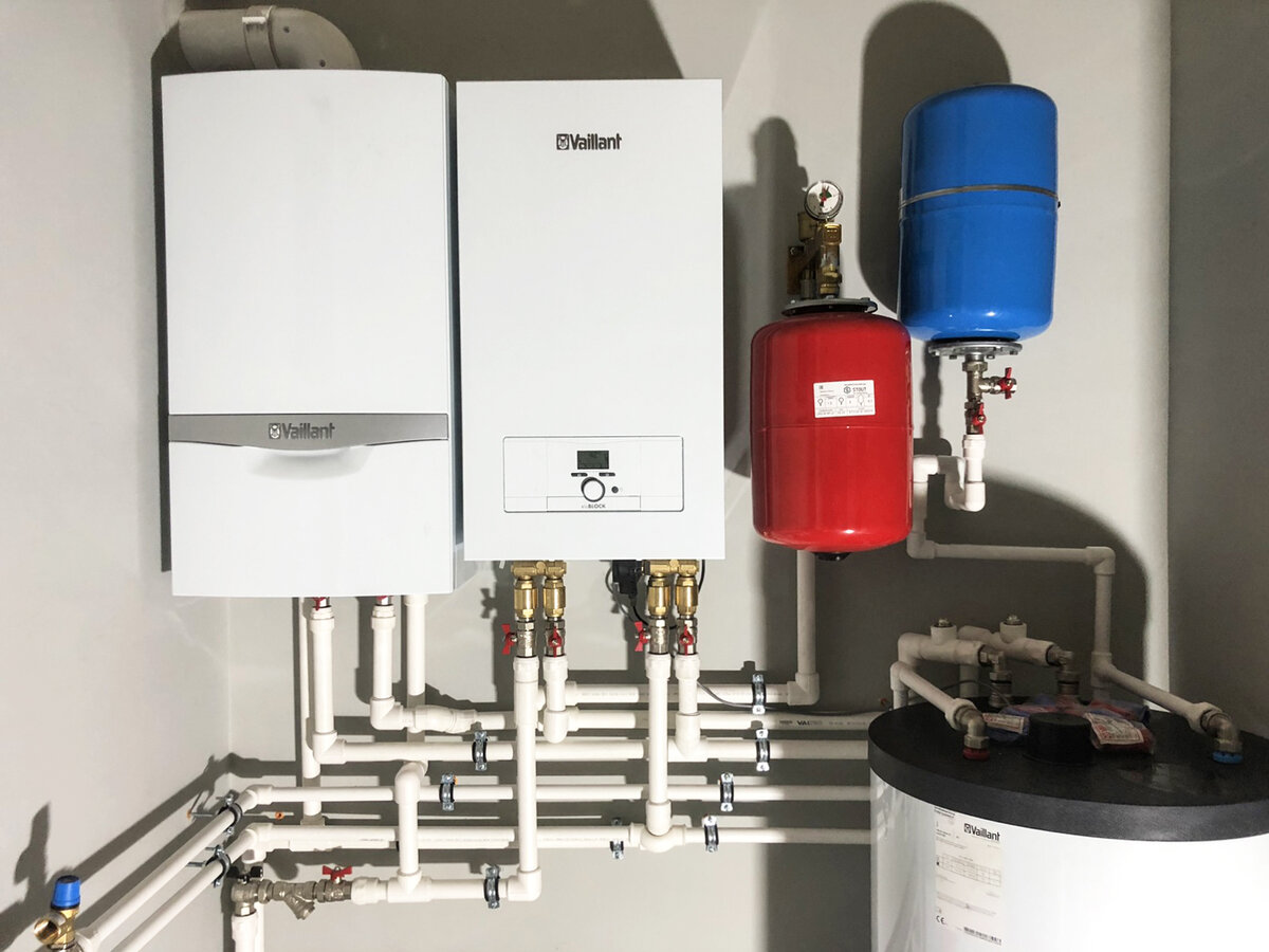 Небольшая котельная в доме, построенного по нашему типовому проекту