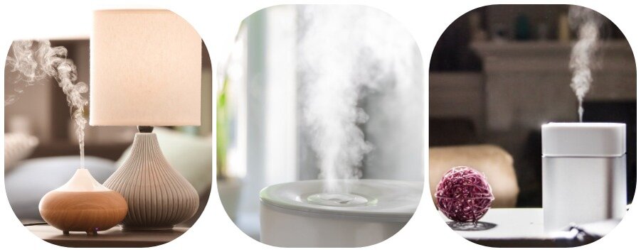 На фото: Увлажнители воздуха