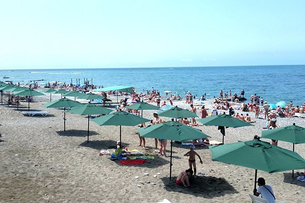 пляж отеля ЖОЭКВАРА