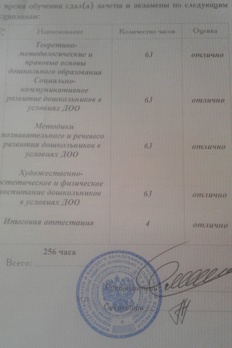 отличница))