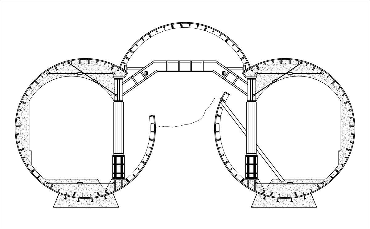 Схема станции маяковская. Макет арочного тоннеля по чертежу. Тоннель из бетонных тюбингов. Тюбинг метро конструкция. Поперечный разрез станции Маяковская.