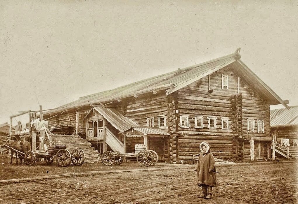 Фото покраски деревянных домов снаружи